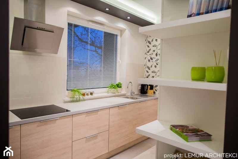 Apartament KIWI - Kuchnia, styl nowoczesny - zdjęcie od Pracownia architektoniczna meridian