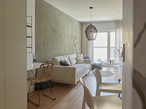 HYGGE W STRONĘ ODRY - Salon, styl skandynawski - zdjęcie od Pracownia architektoniczna meridian