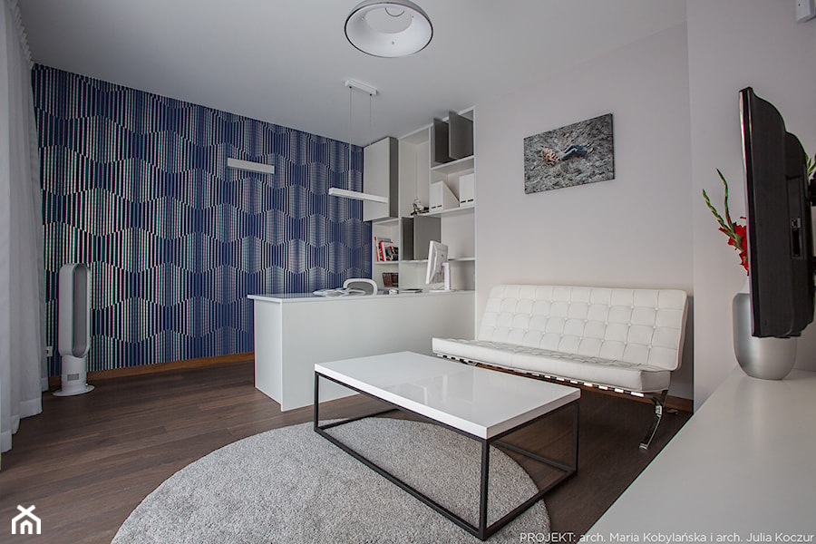 Apartament Angel Wings - Biuro, styl nowoczesny - zdjęcie od Pracownia architektoniczna meridian