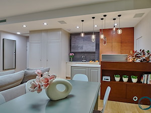 KONKURS Wnętrza Roku 2017 - Apartament OVO - Kuchnia, styl nowoczesny - zdjęcie od Pracownia architektoniczna meridian
