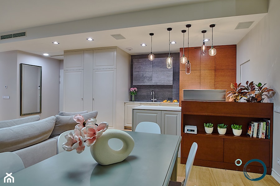 KONKURS Wnętrza Roku 2017 - Apartament OVO - Kuchnia, styl nowoczesny - zdjęcie od Pracownia architektoniczna meridian