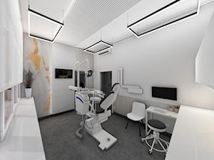 KLINIKA STOMATOLOGICZNA DENTA - Wnętrza publiczne, styl nowoczesny - zdjęcie od Pracownia architektoniczna meridian