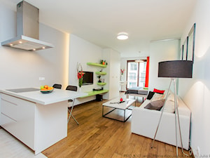 Apartament MANGO - Kuchnia, styl nowoczesny - zdjęcie od Pracownia architektoniczna meridian