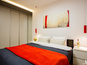 LEMON- mieszkanie na wynajem - Sypialnia, styl nowoczesny - zdjęcie od Pracownia architektoniczna meridian