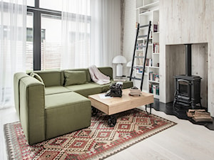 Eklektyczny loft - Średni salon, styl nowoczesny - zdjęcie od anchal