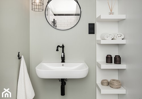 Eklektyczny loft - Mała łazienka, styl nowoczesny - zdjęcie od anchal