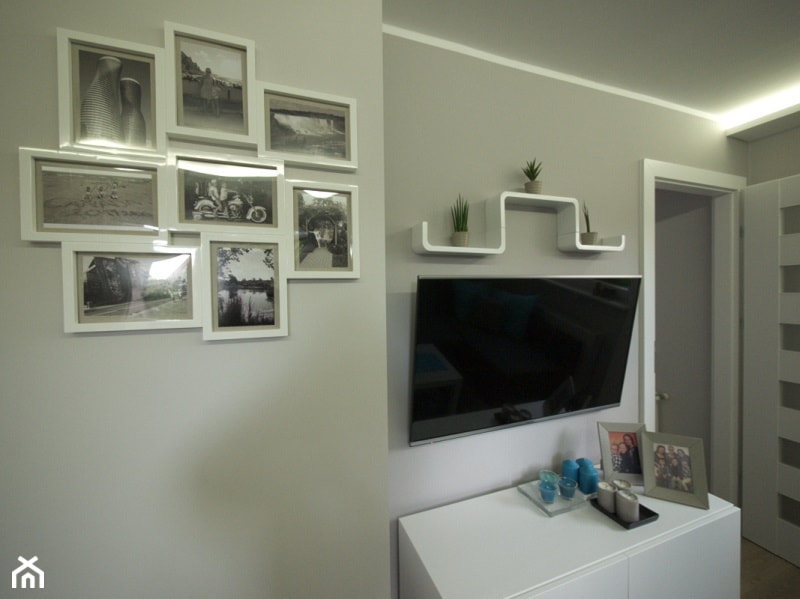 Niewielki salon. - zdjęcie od Interio-Desi Pracownia Projektowa - Homebook