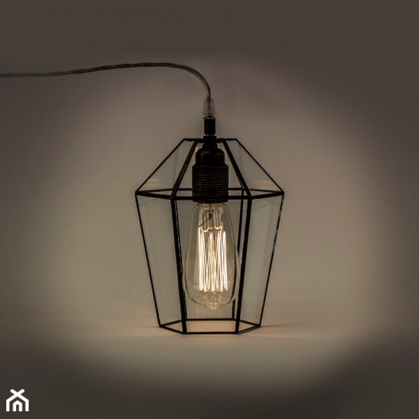 Lampa szklana w stylu nowoczesnym - zdjęcie od Marta Maleta - Homebook