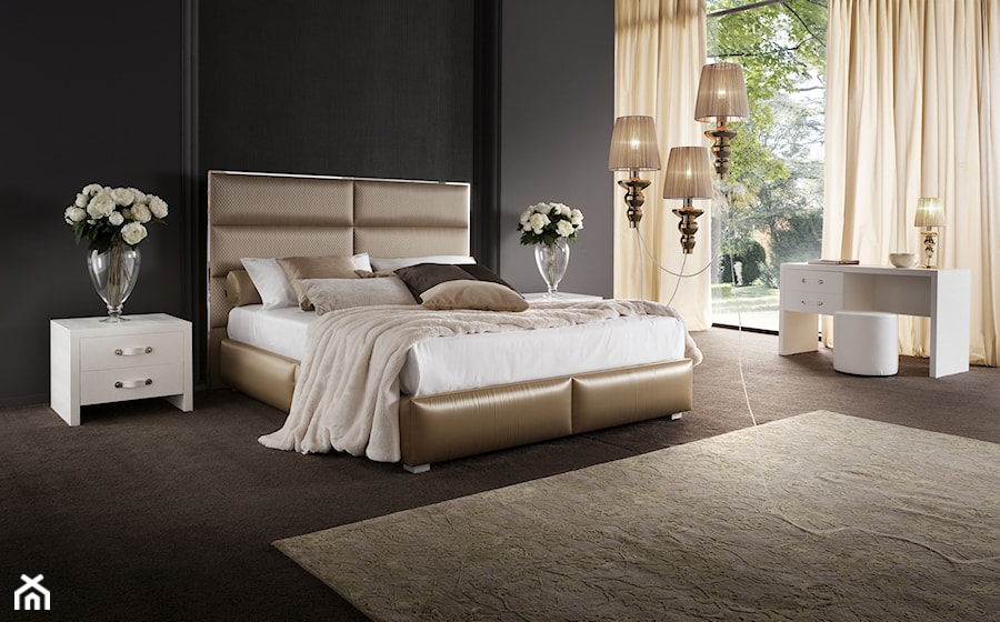 EVI STYLE - Duża sypialnia, styl nowoczesny - zdjęcie od LUCI ITALIANE
