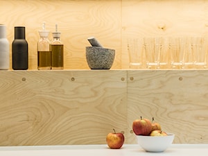 Mieszkanie w sklejce - Kuchnia, styl nowoczesny - zdjęcie od Labezka Designers
