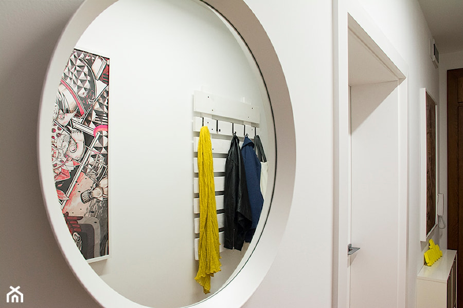 Mieszkanie dla studenta - Hol / przedpokój, styl nowoczesny - zdjęcie od Labezka Designers