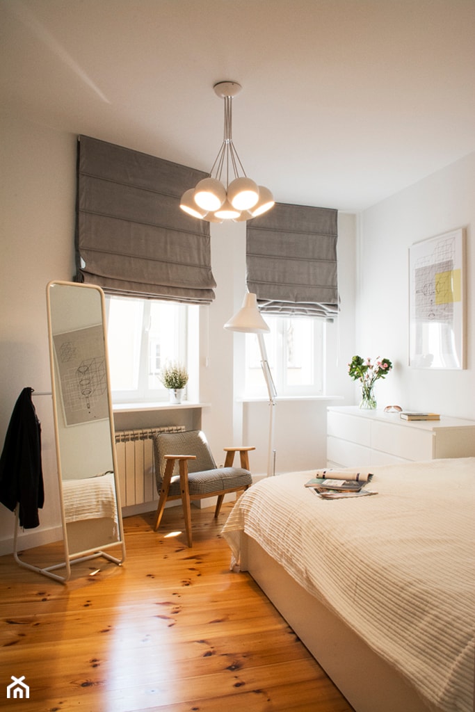 Mieszkanie dla studenta - Sypialnia, styl nowoczesny - zdjęcie od Labezka Designers
