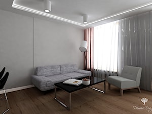 Nowoczesna kawalerka - Salon, styl minimalistyczny - zdjęcie od Premiere Design
