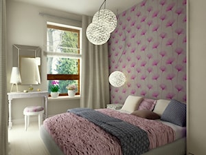 Future&Violet - Mała szara sypialnia - zdjęcie od Premiere Design
