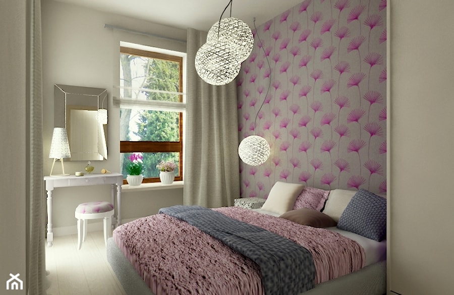 Future&Violet - Mała szara sypialnia - zdjęcie od Premiere Design