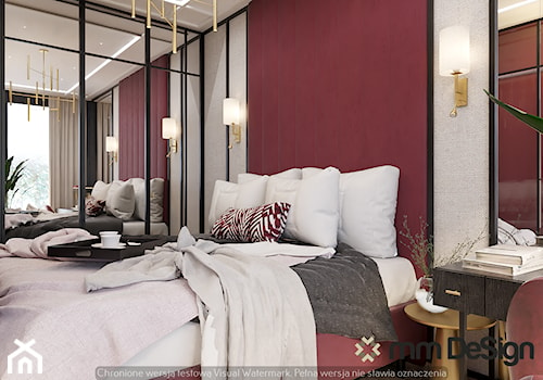 Apartament do wynajęcia Bordeaux - Sypialnia, styl nowoczesny - zdjęcie od MM DeSign Małgorzata Mazur