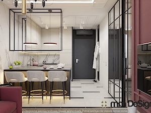 Apartament do wynajęcia Bordeaux - Kuchnia, styl nowoczesny - zdjęcie od MM DeSign Małgorzata Mazur
