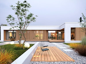 Projekt domu PARTEROWY 1A | Domy z Wizją - zdjęcie od DOMY Z WIZJĄ - nowoczesne projekty domów