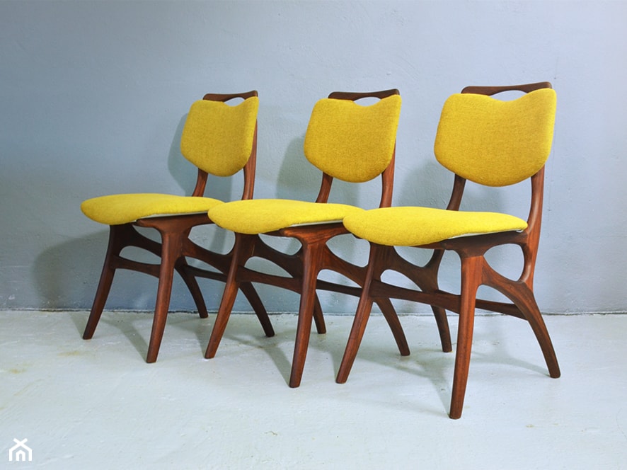 Krzesła tekowe - zdjęcie od Skład Design - Homebook
