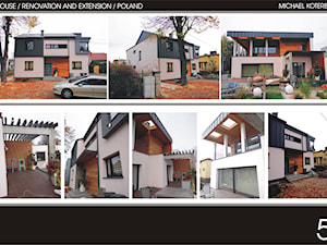 Przebudowa i rozbudowa domu jednorodzinnego - zdjęcie od heliolux design