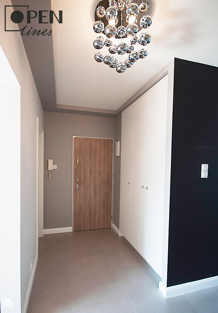 Elegancki korytarz - Hol / przedpokój, styl minimalistyczny - zdjęcie od openlines - Homebook