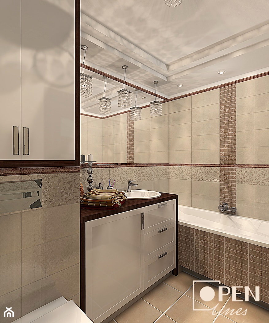 Elegancka łazienka - zdjęcie od openlines - Homebook