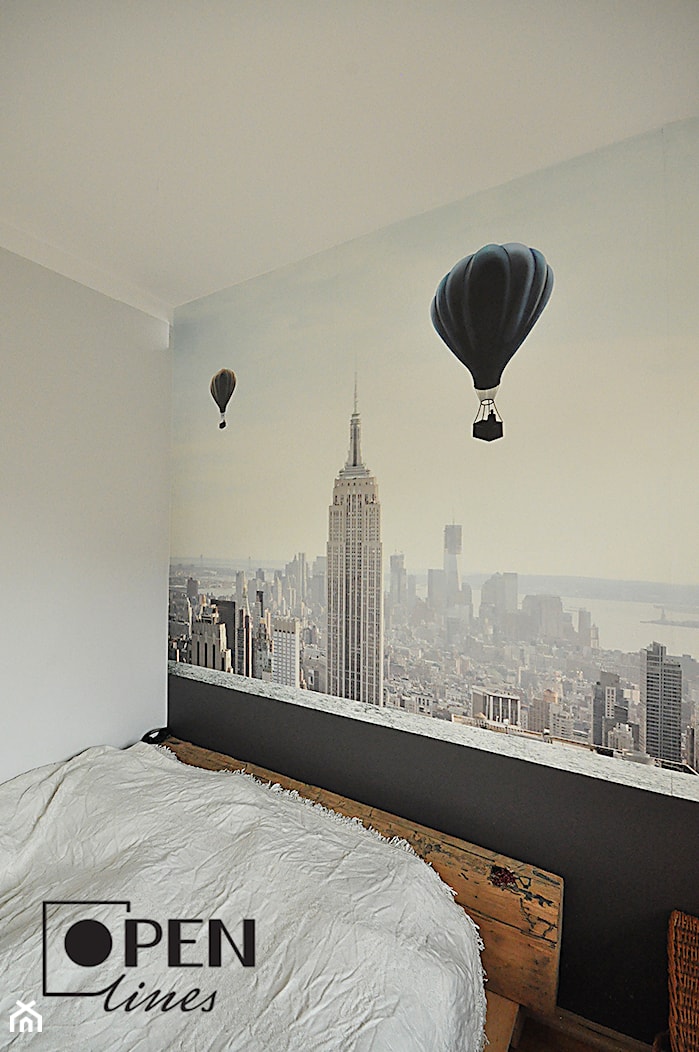 Sypialnia z widokiem na Nowy York - zdjęcie od openlines - Homebook