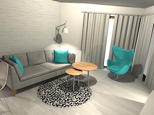 Apartament nadmorski - Salon - zdjęcie od NovaConcept