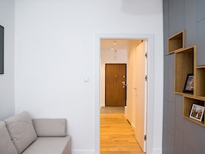 Wilanów, 105m2 - Mała biała sypialnia - zdjęcie od BFC Home
