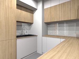 50m2 Giełdowa - Kuchnia, styl nowoczesny - zdjęcie od Studio MPROJEKT