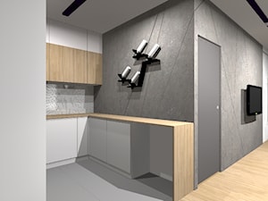 50m2 Giełdowa - Kuchnia, styl nowoczesny - zdjęcie od Studio MPROJEKT