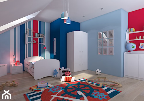 marynistyczny pokój dla chłopca dla firmy GAPPAG - zdjęcie od INTUS DeSiGn