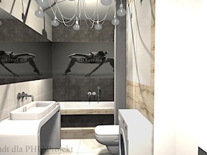 Łazienka, styl nowoczesny - zdjęcie od PHU Projekt