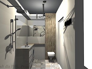 Mała łazienka - zdjęcie od PHU Projekt