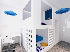 Mieszkanie 2+2, 68m2 - Pokój dziecka, styl nowoczesny - zdjęcie od A+A