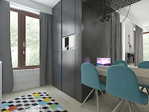 Mieszkanie 1, 75m2 - Kuchnia, styl nowoczesny - zdjęcie od A+A