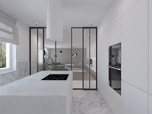 Mieszkanie 2+2, 127m2 - Kuchnia, styl minimalistyczny - zdjęcie od A+A