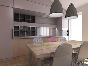 Mieszkanie 2+2, 78m2 - Kuchnia, styl minimalistyczny - zdjęcie od A+A