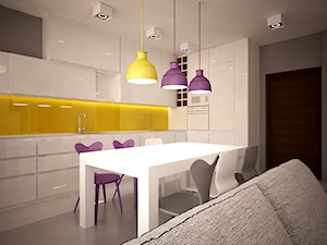 Mieszkanie 2+2, 100m2 - Kuchnia, styl nowoczesny - zdjęcie od A+A