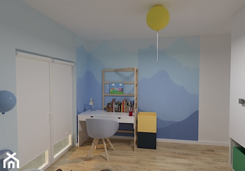 Dom w stylu boho w połączeniu ze stylem skandynawskim - Pokój dziecka - zdjęcie od Katarzyna Wnęk