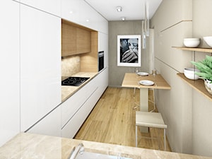 Homework 1 - Interior projects with KitchenDraw 6.5 - Kuchnia, styl minimalistyczny - zdjęcie od Tomi Écsi