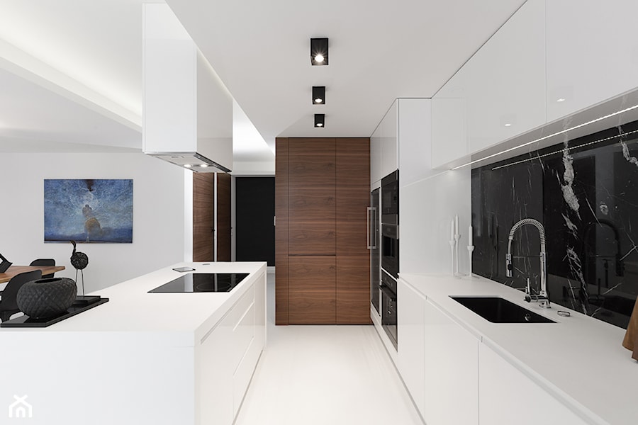 Apartament Pod Złotym Globem - Kuchnia, styl nowoczesny - zdjęcie od NOYE Studio