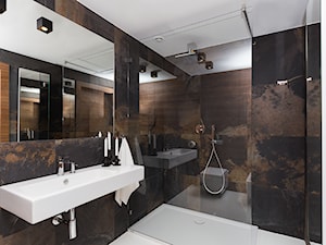 Apartament Pod Złotym Globem - Średnia łazienka, styl nowoczesny - zdjęcie od NOYE Studio