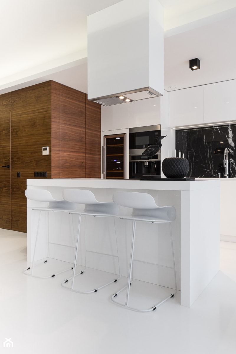 Apartament Pod Złotym Globem - Kuchnia, styl nowoczesny - zdjęcie od NOYE Studio