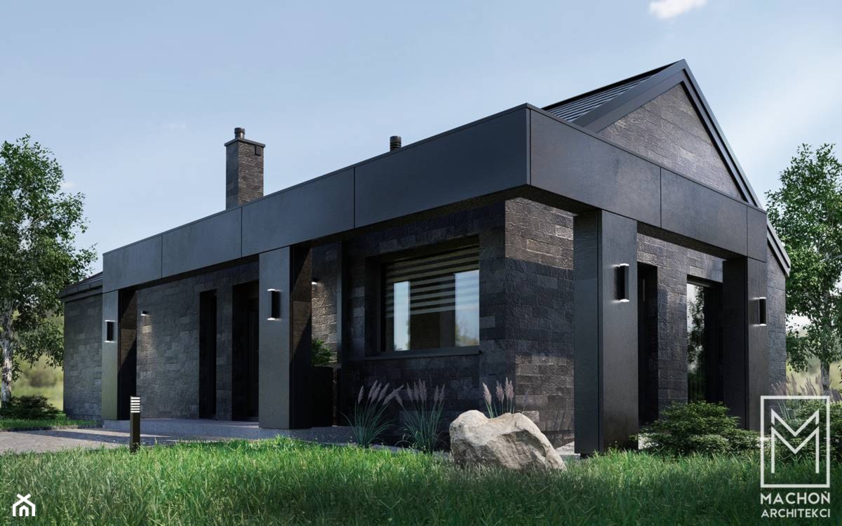 SIMPLE M -BLACK - zdjęcie od Machoń Architekci - Homebook