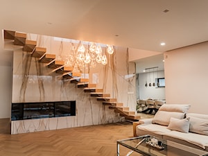 Schody półkowe - Domy, styl glamour - zdjęcie od schody-dywanowe.com