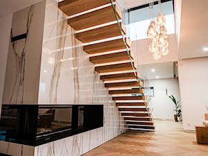Schody półkowe - Domy, styl nowoczesny - zdjęcie od schody-dywanowe.com