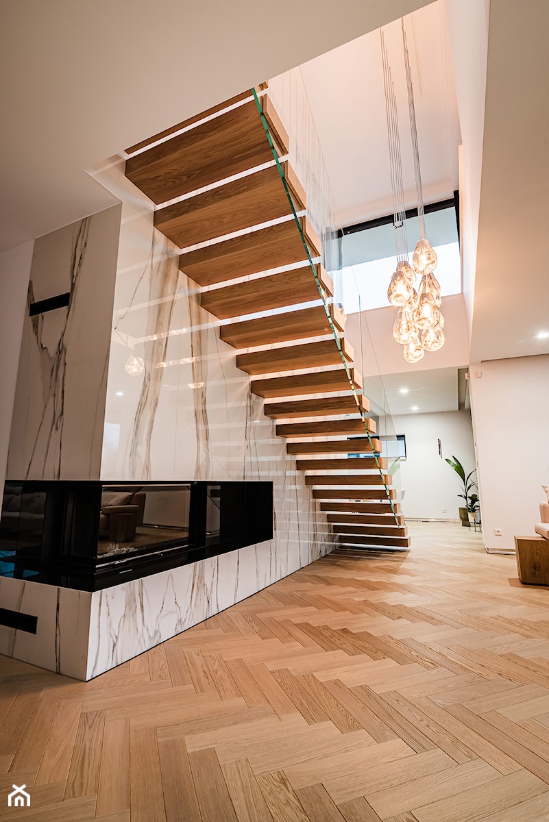 Schody półkowe - Domy, styl nowoczesny - zdjęcie od schody-dywanowe.com