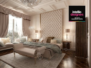 Najpiękniejsze projekty sypialni - zdjęcie od Intellio designers projekty wnętrz
