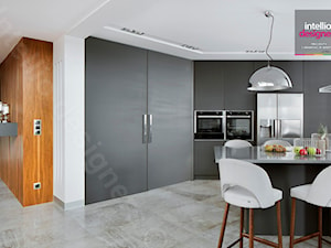 Dom na Podhalu - Kuchnia, styl nowoczesny - zdjęcie od Intellio designers projekty wnętrz